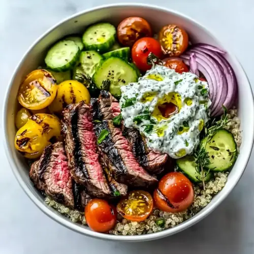 Mediterranean Steak Bowl