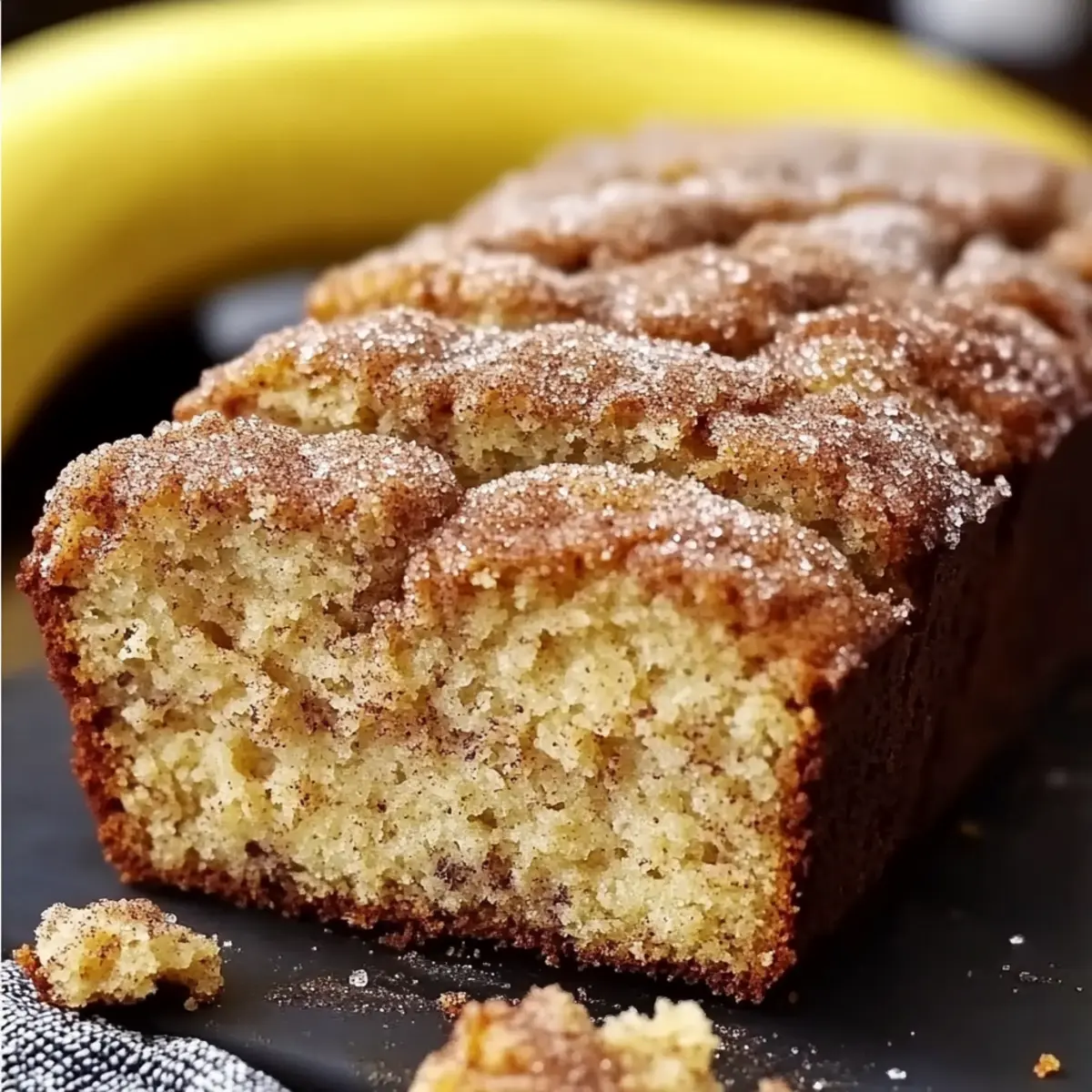 Snickerdoodle Banana Bread