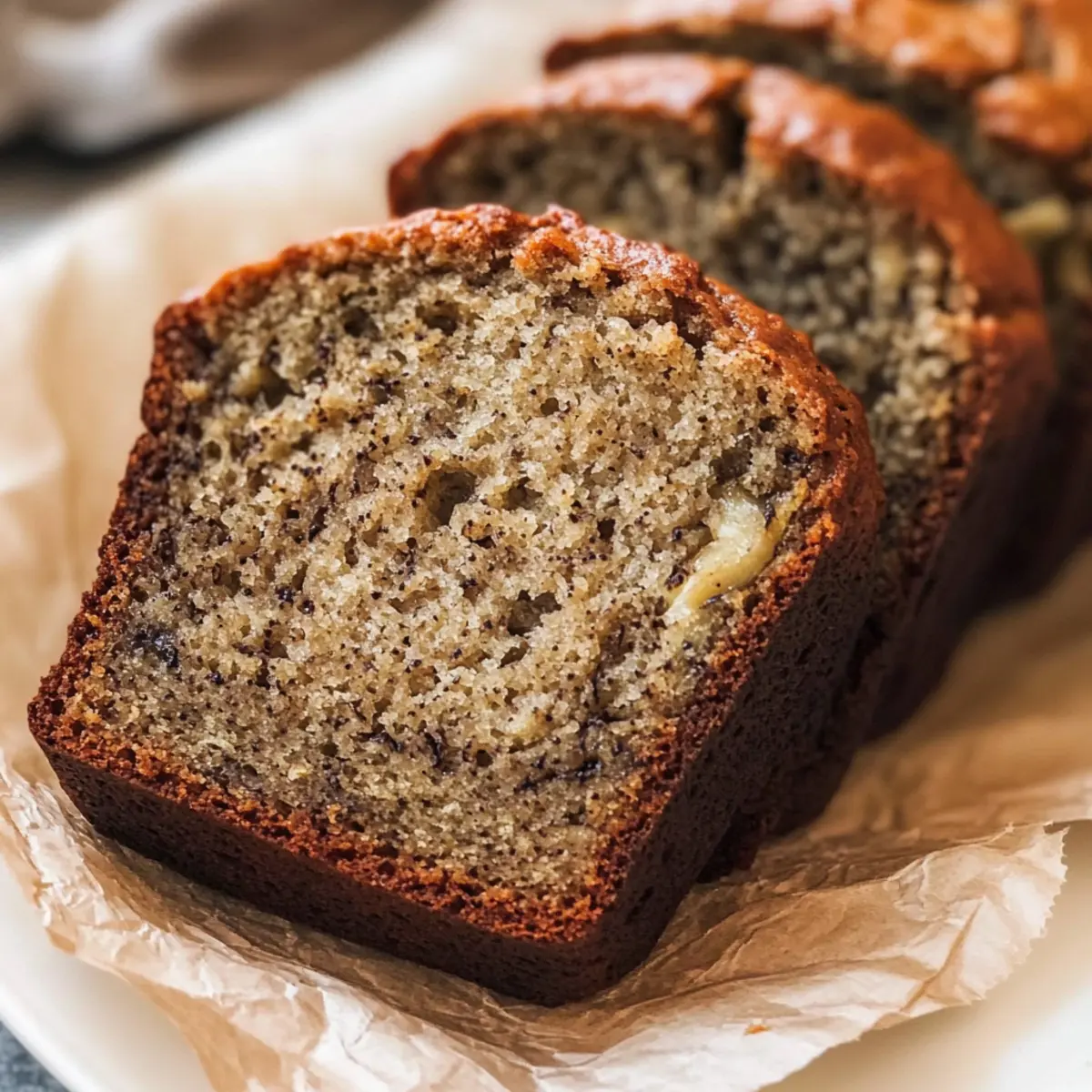 Old Fashioned Banana Bread