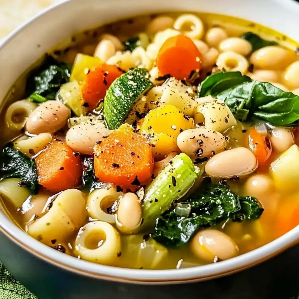 Spring Minestrone Soup