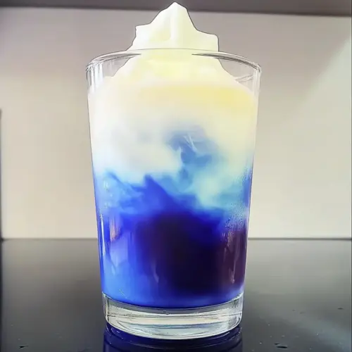 Iced Blue Tea Latte