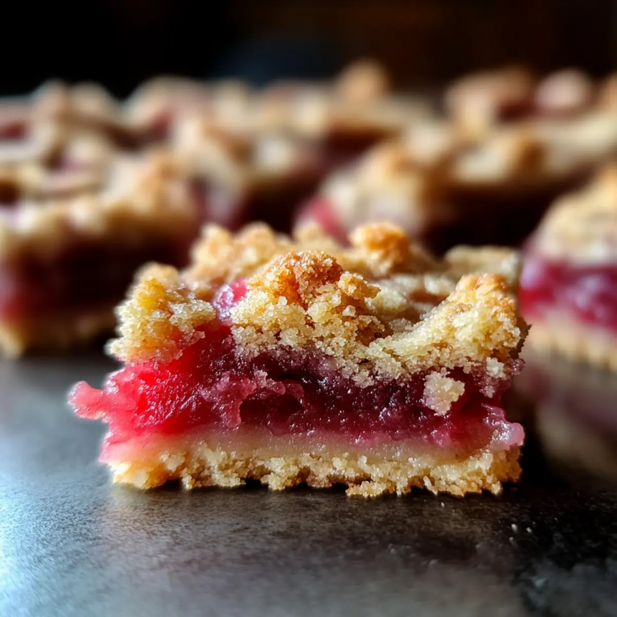 Rhubarb Bars