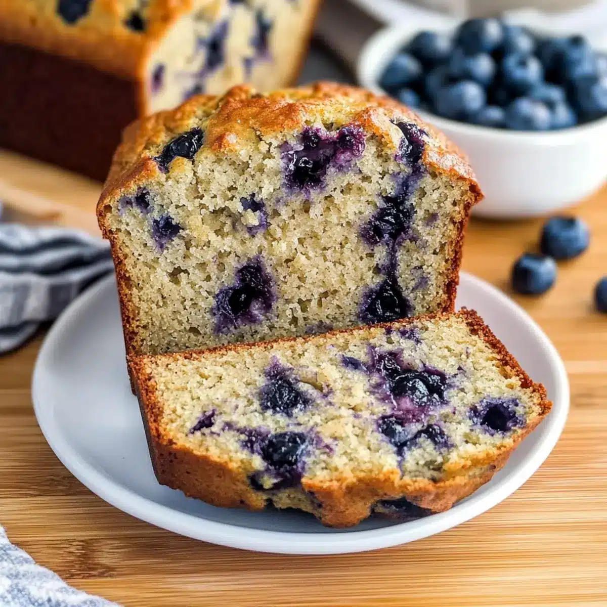 Blueberry Banana Bread