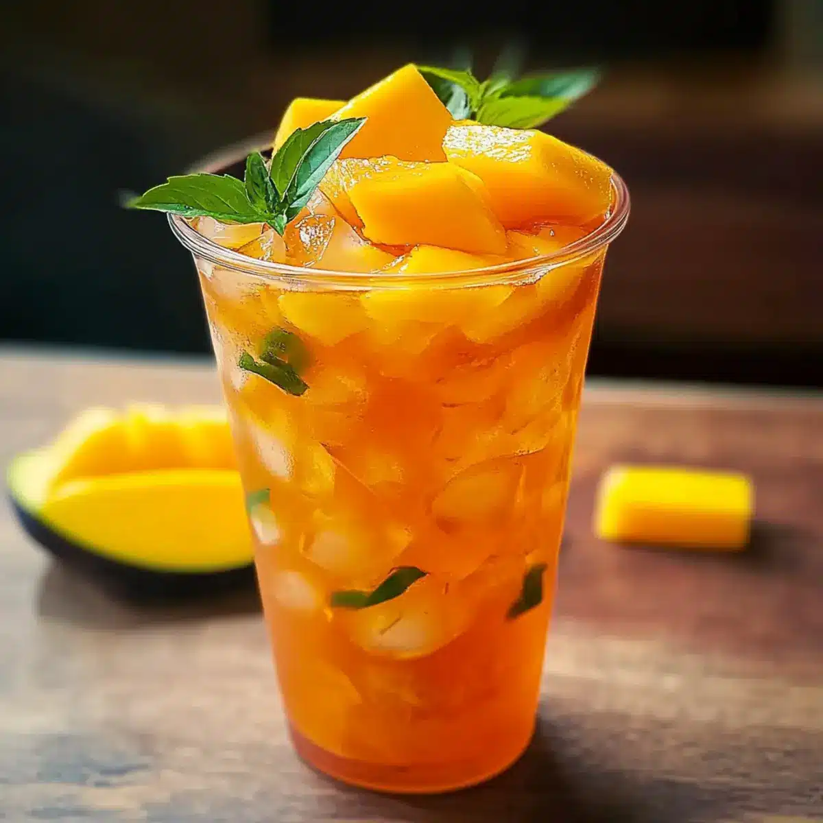 Mango Iced Tea