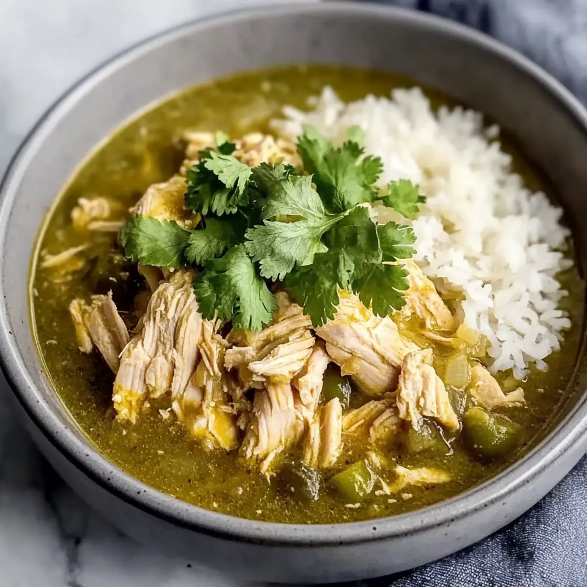 Crockpot Chicken Chili Verde