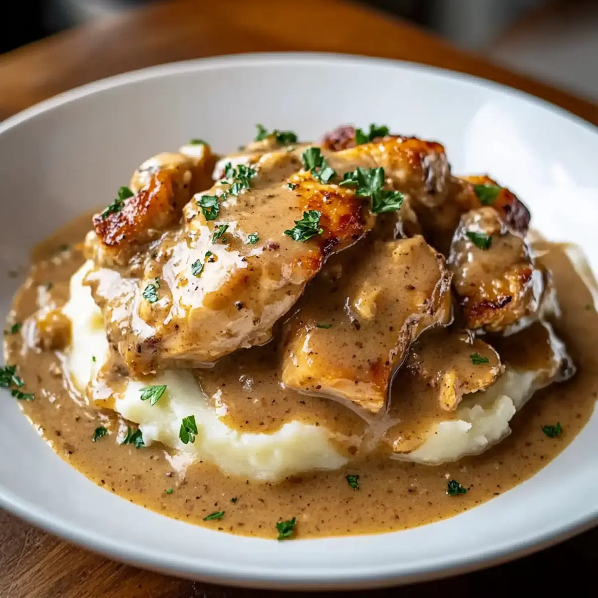 Crockpot Chicken And Gravy