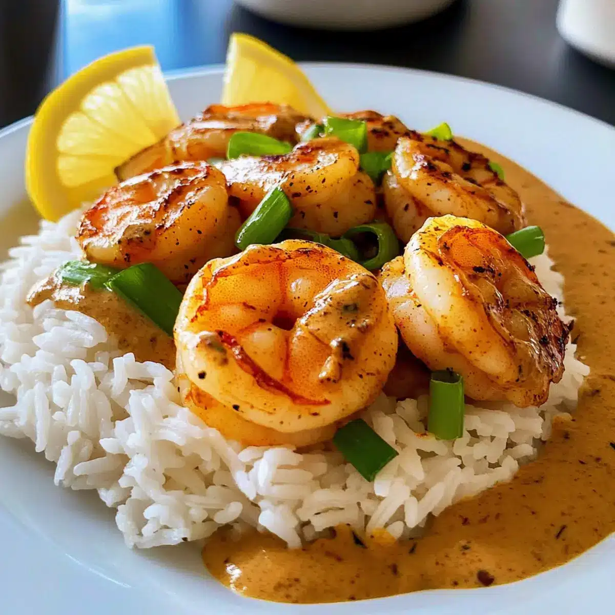 Shrimp with Cajun Cream Sauce