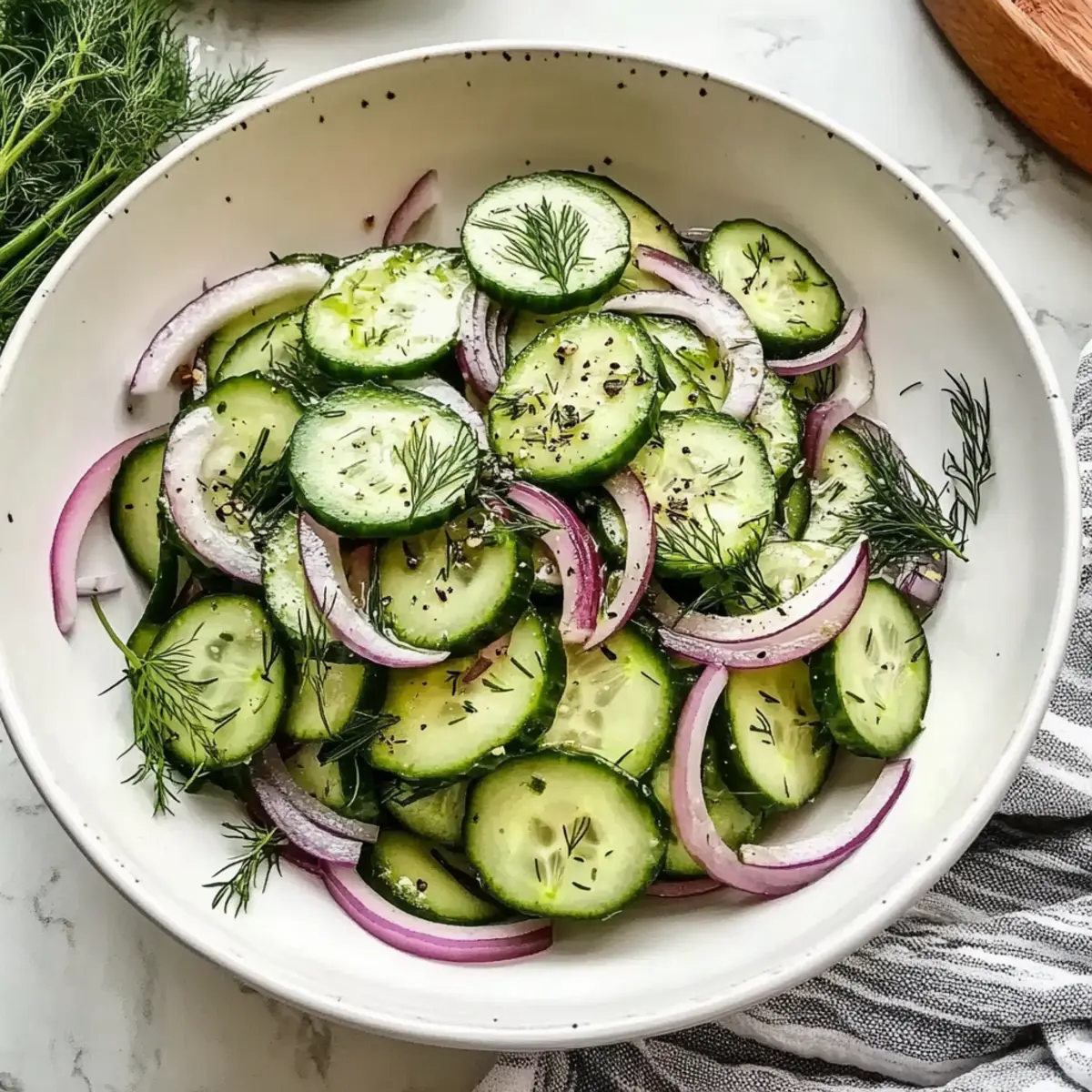 Easy Cucumber Salad