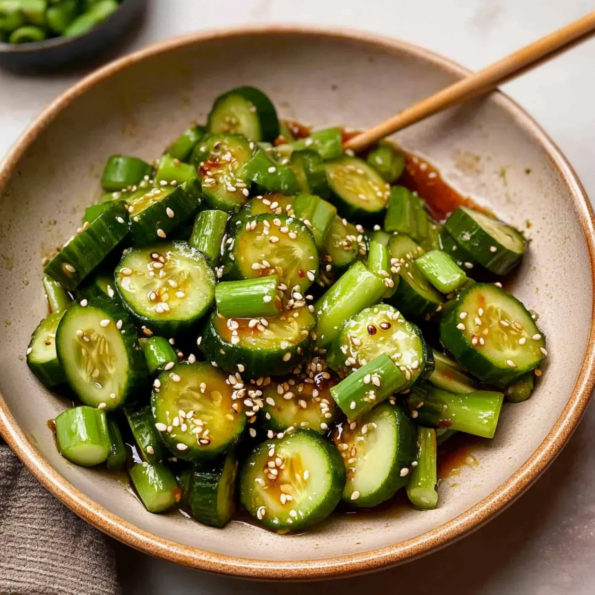 Spicy Asian Cucumber Salad