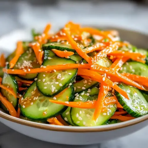 Carrot Cucumber Salad