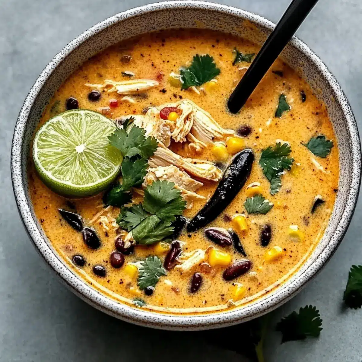 Chicken Poblano Soup