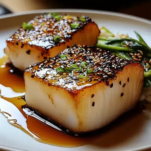 Nobu’s Miso-Marinated Black Cod