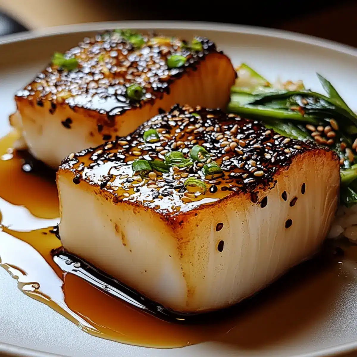 Nobu’s Miso-Marinated Black Cod