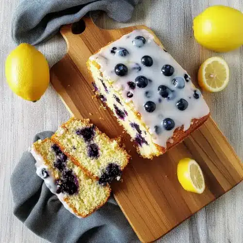 Lemon Blueberry Loaf Cake