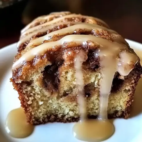 Cinnamon Roll Banana Bread