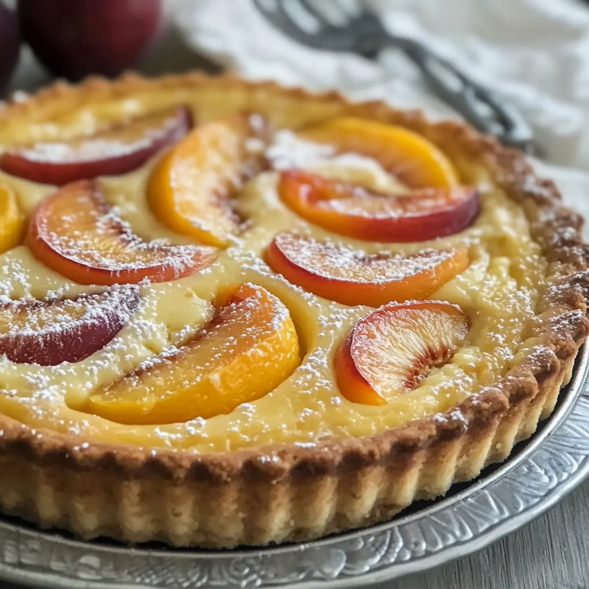 Nectarine Clafoutis