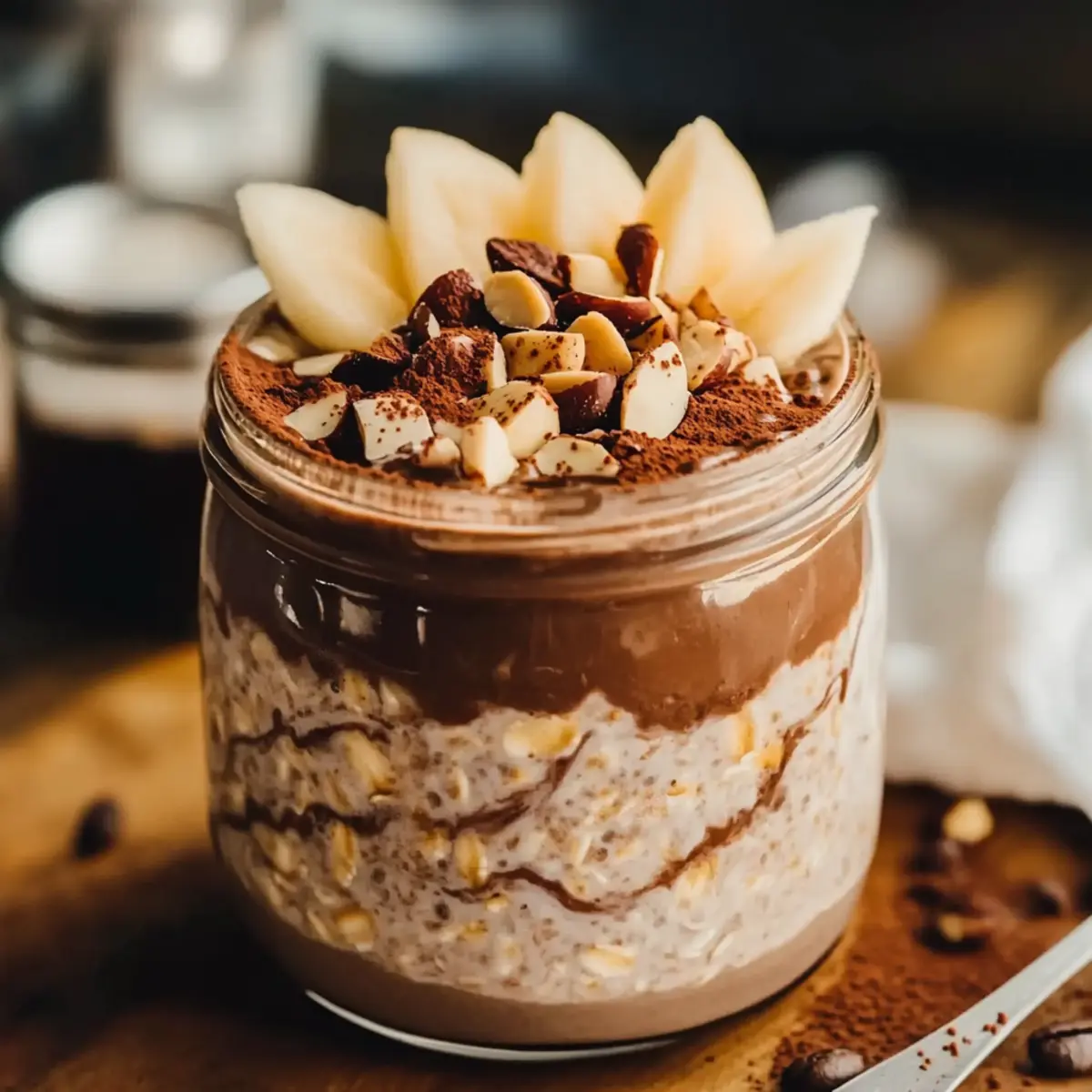 Mocha Coffee Overnight Oats