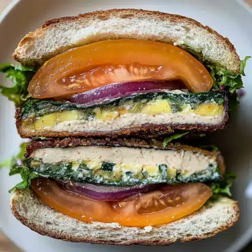 Marinated Tomato Sandwich