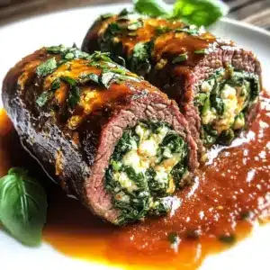 Beef Braciole Savory and Tender Dish