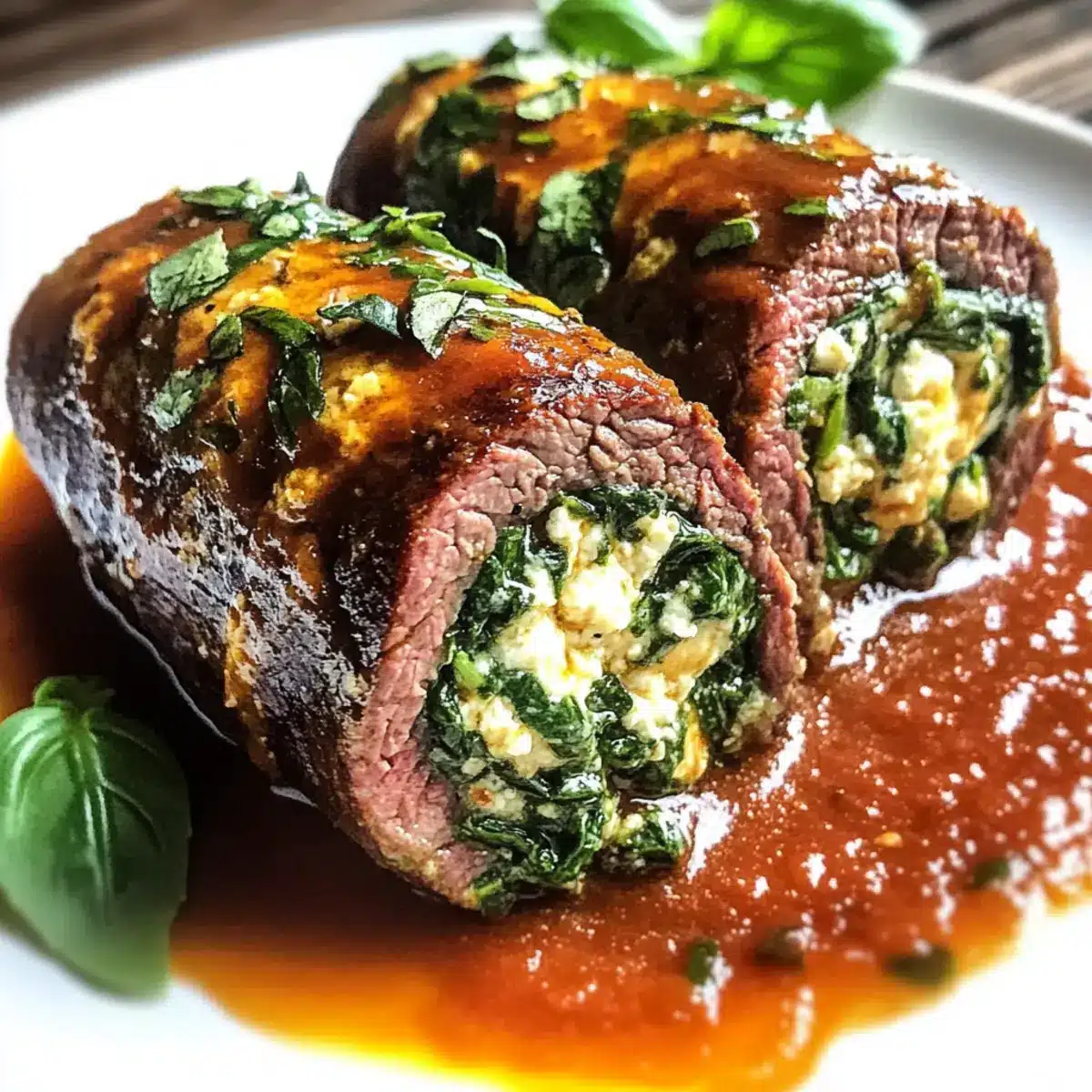 Beef Braciole Savory and Tender Dish
