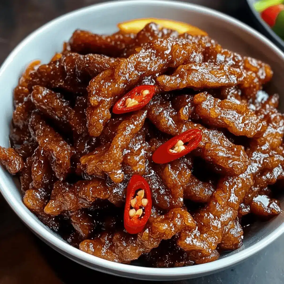 Crispy Chilli Beef