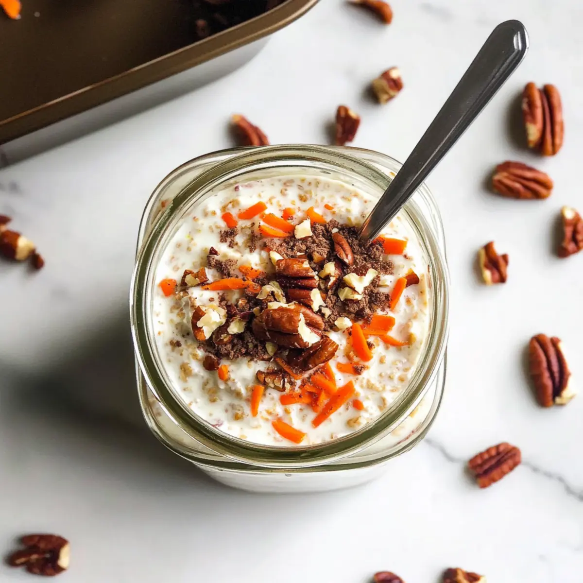 Carrot Cake Overnight Oats