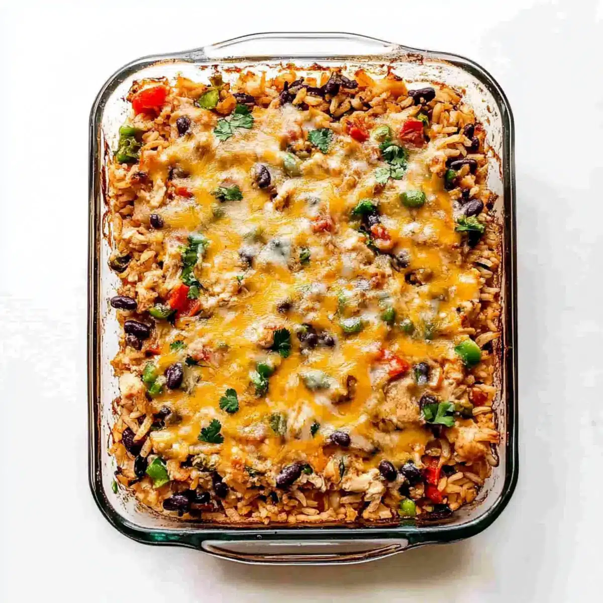 Chicken Burrito Casserole