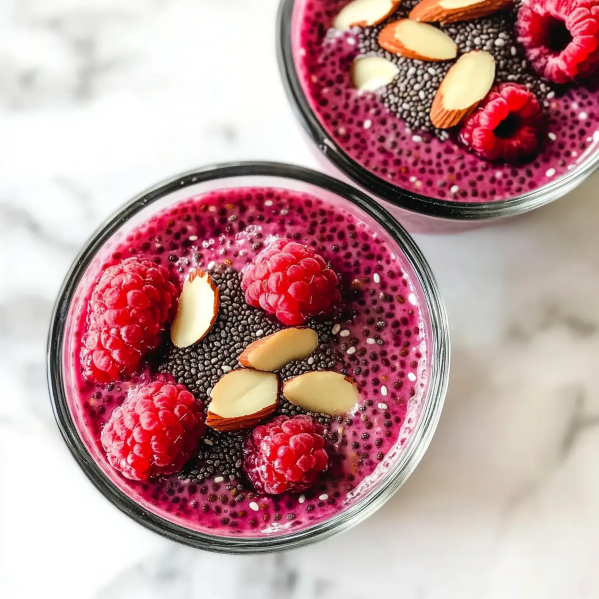Raspberry Chia Pudding