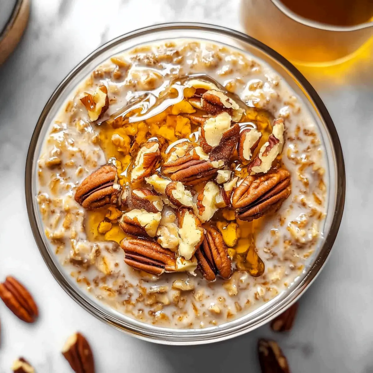 Maple Brown Sugar Overnight Oats
