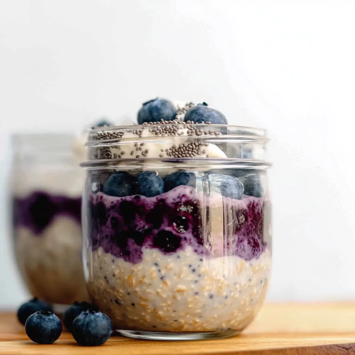 Blueberry Overnight Oats