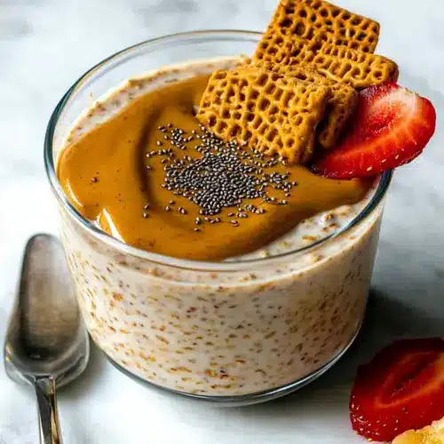Biscoff Overnight Oats