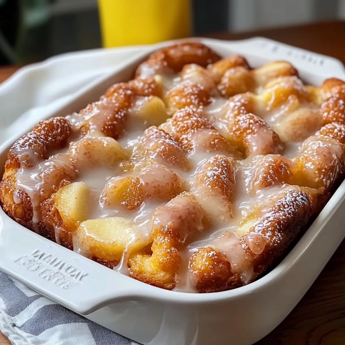 Sweet Apple Fritter Cake