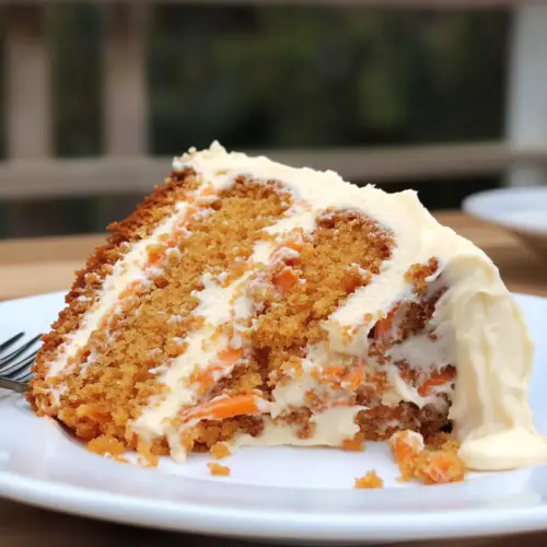 Fluffy Carrot Cake