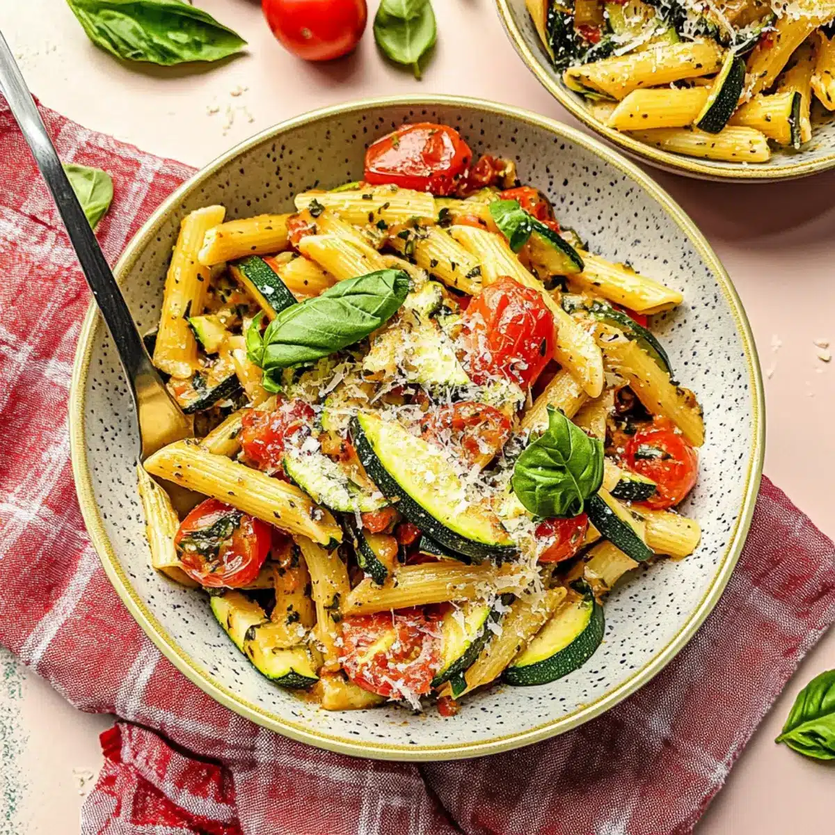 Tomato Zucchini Pasta