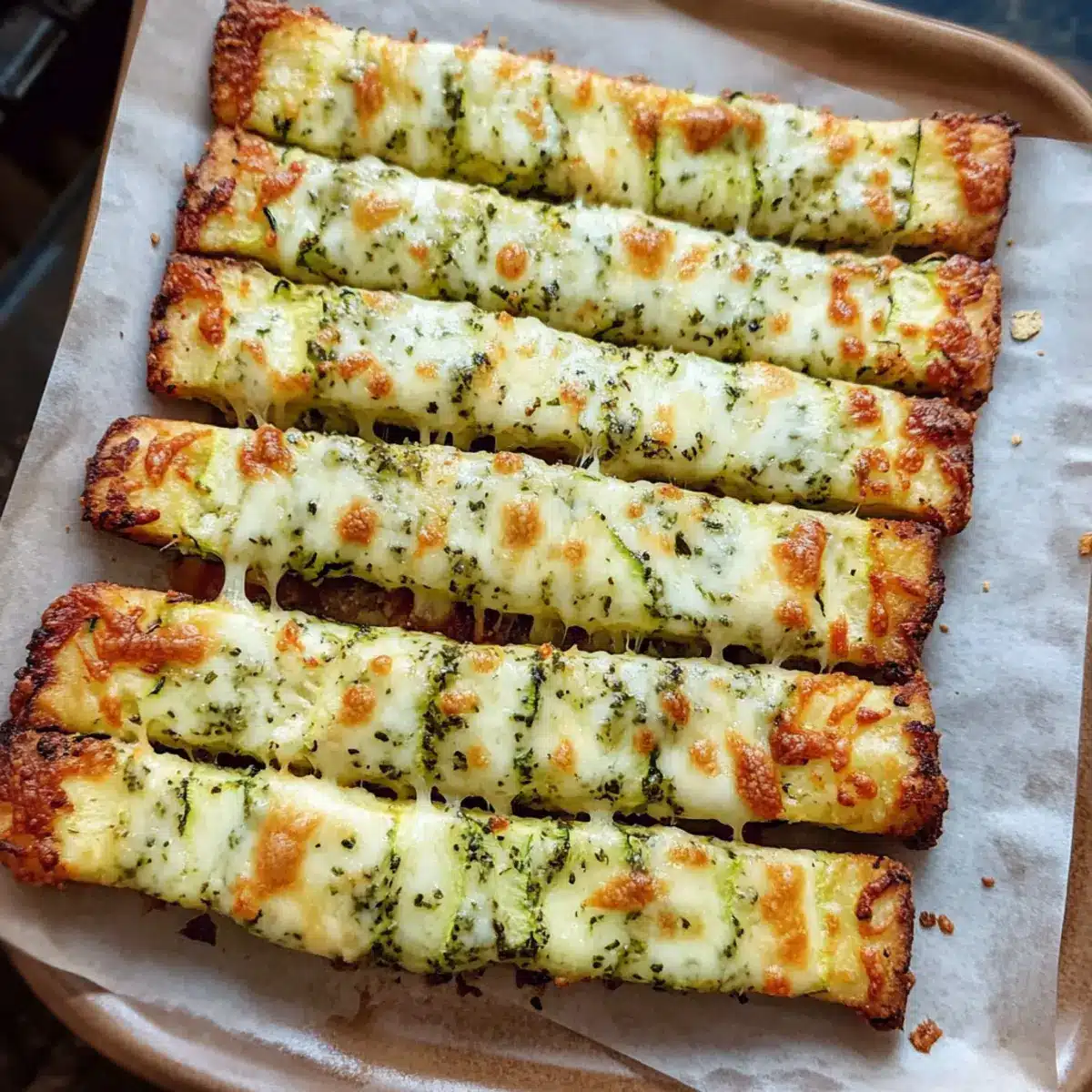 Zucchini Breadsticks
