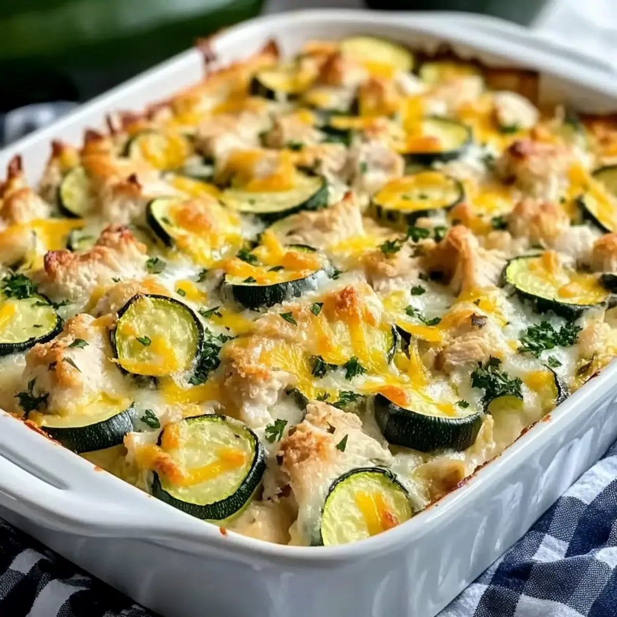 Chicken Zucchini Casserole