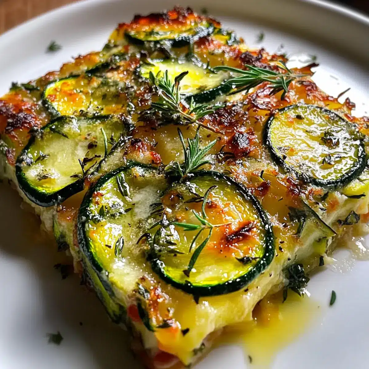 Italian Zucchini Scarpaccia