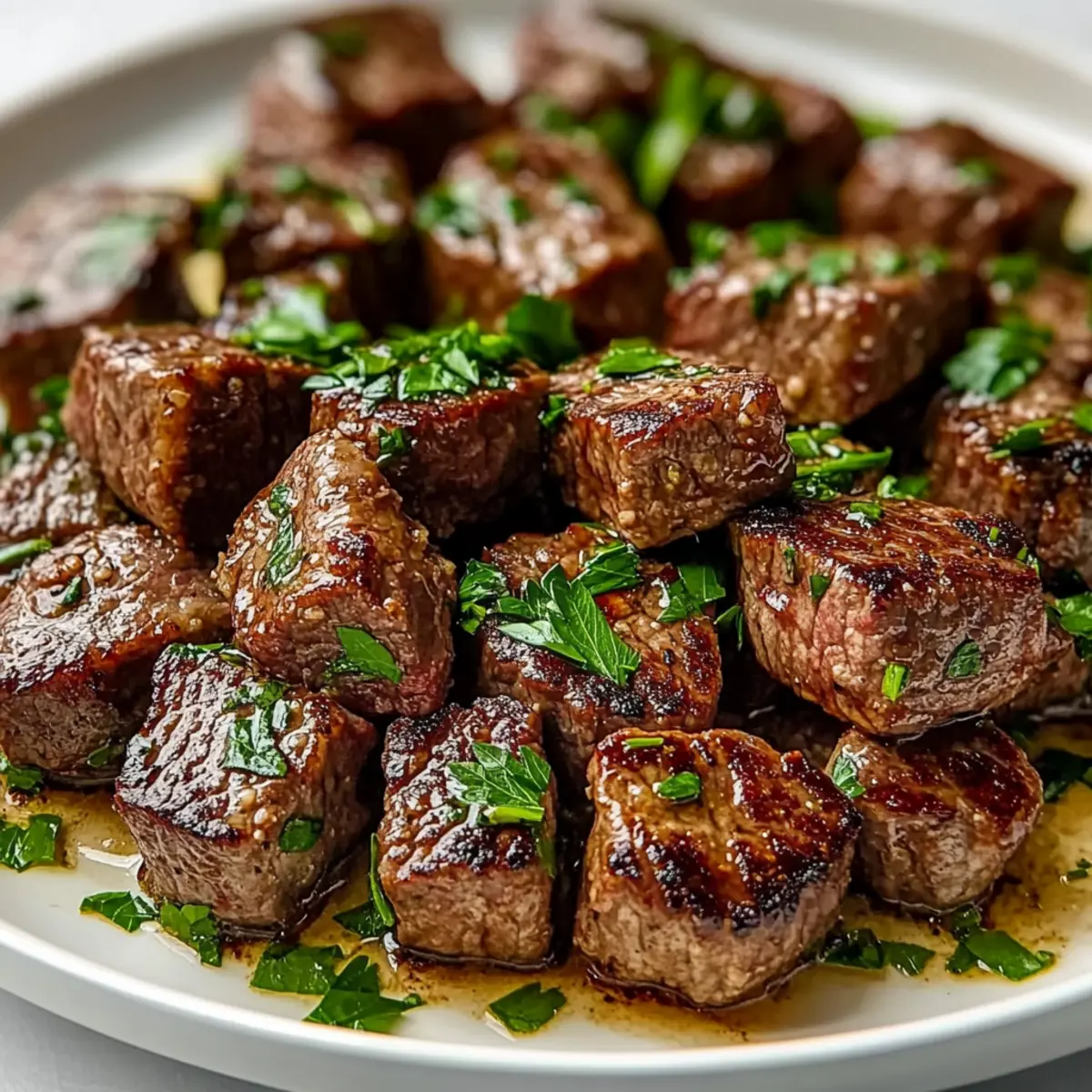 Garlic Butter Steak Bites