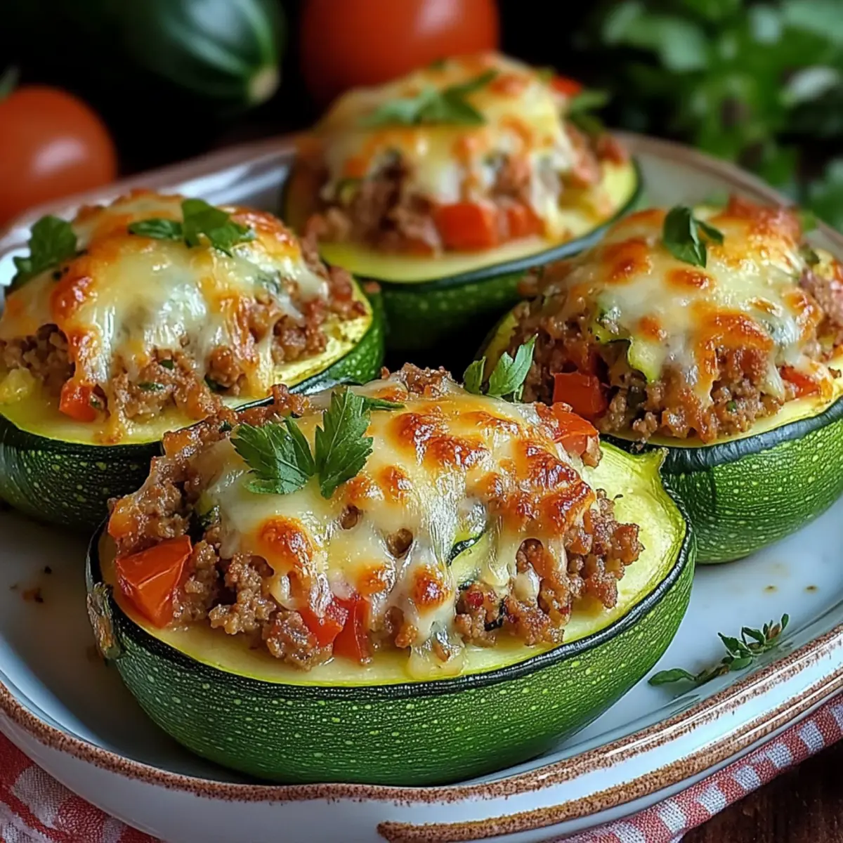 Stuffed Zucchini