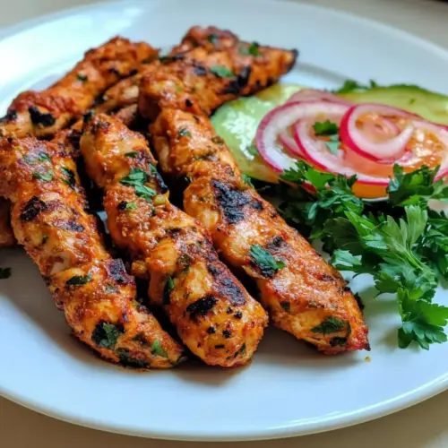 Chicken Adana Kebabs