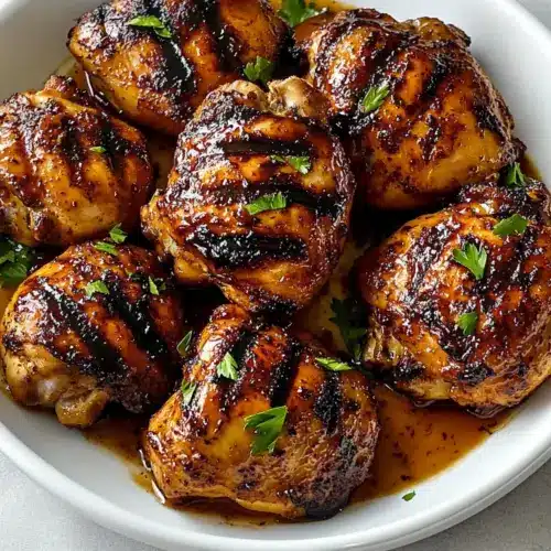 Grilled Chicken Thighs