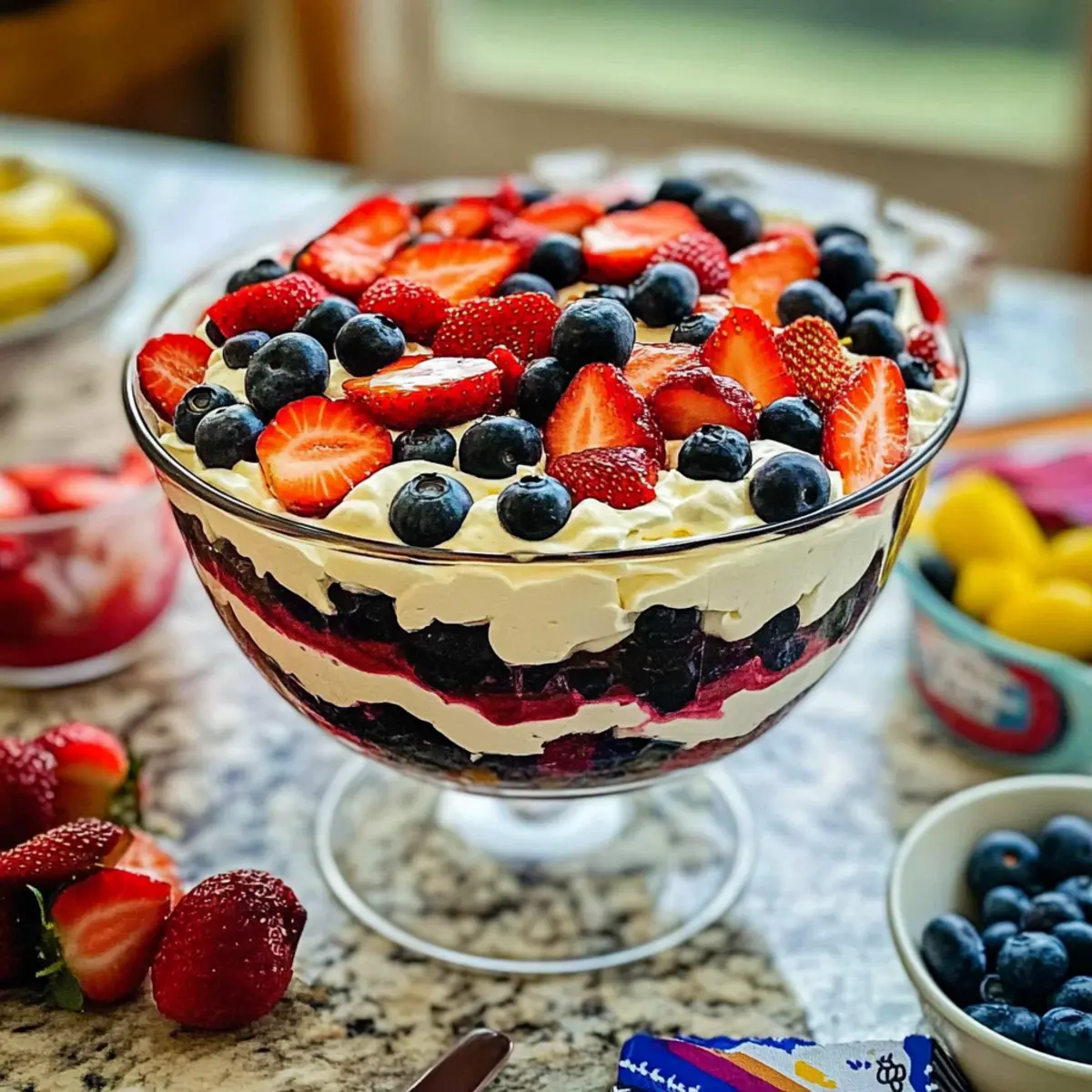 Easy Berry Trifle