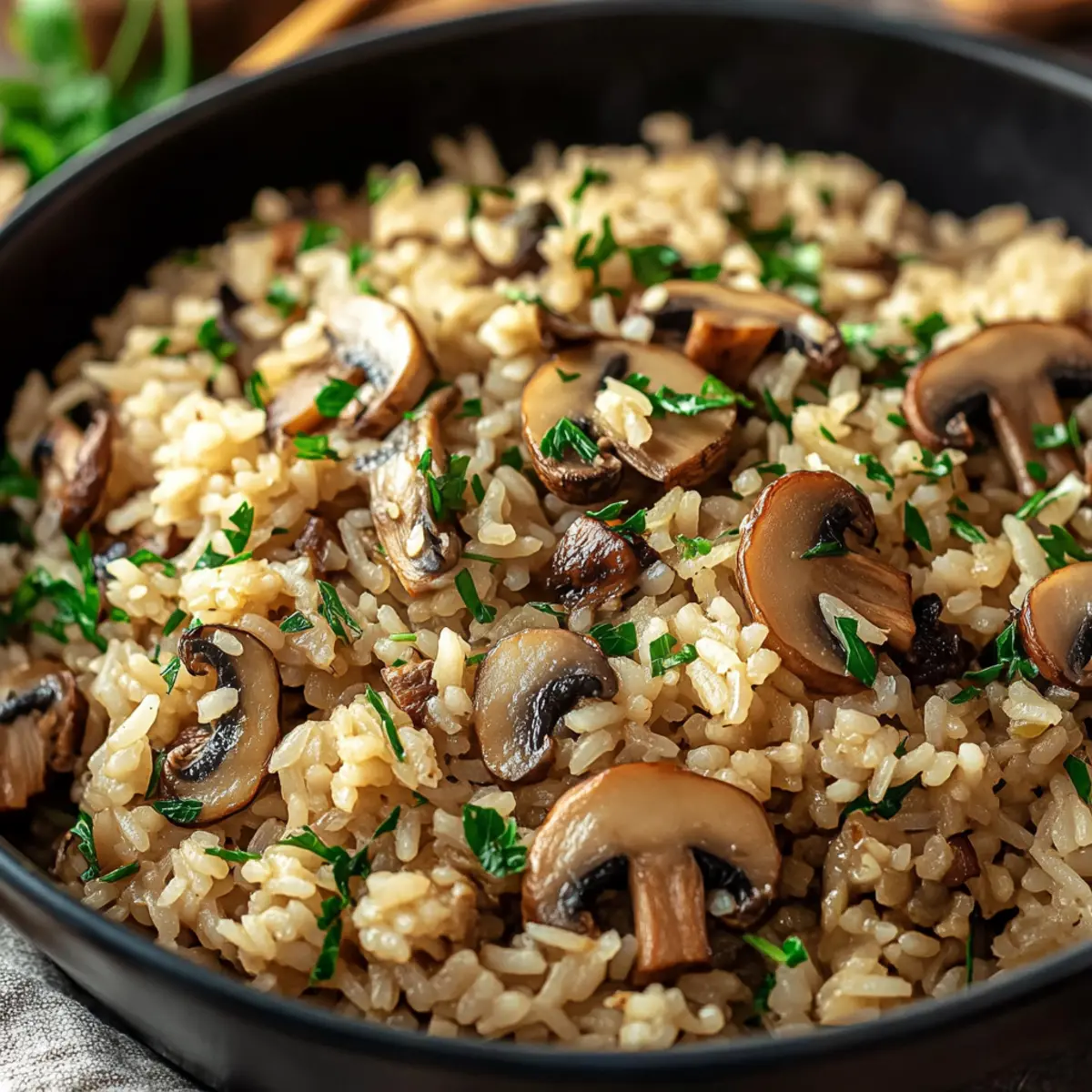 Mushroom Rice