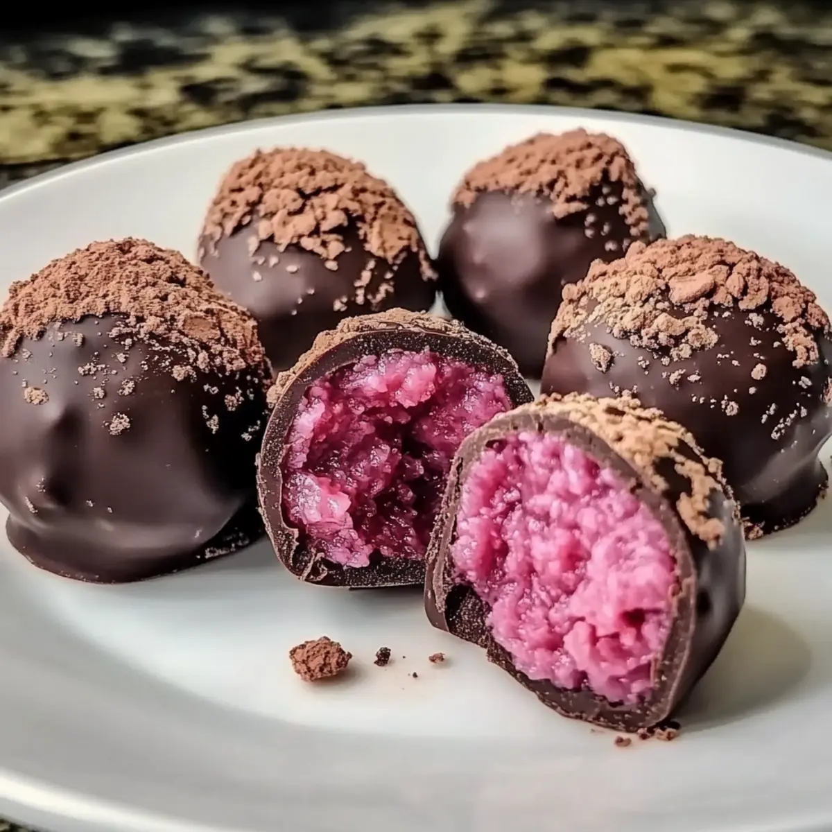 Cherry Mash Truffles