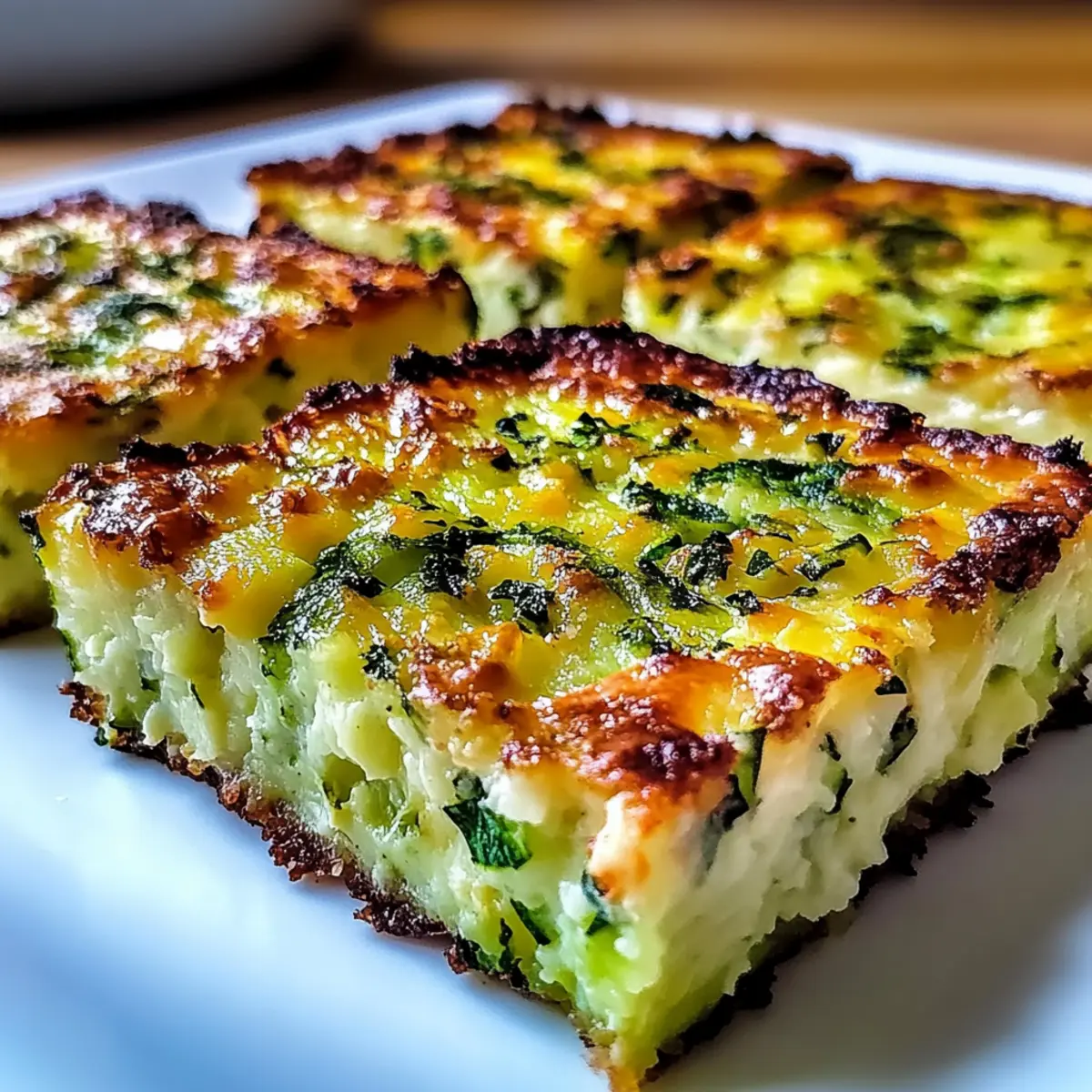 Vegetarian Zucchini Slice
