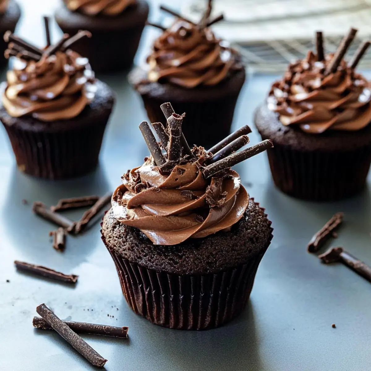 Ultimate Chocolate Cupcakes with Chocolate Cloud Frosting