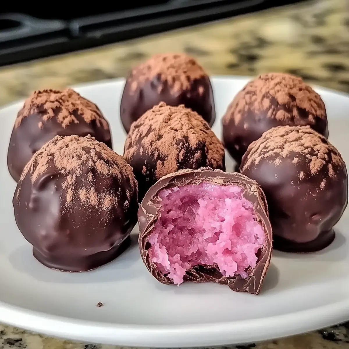 Cherry Mash Truffles