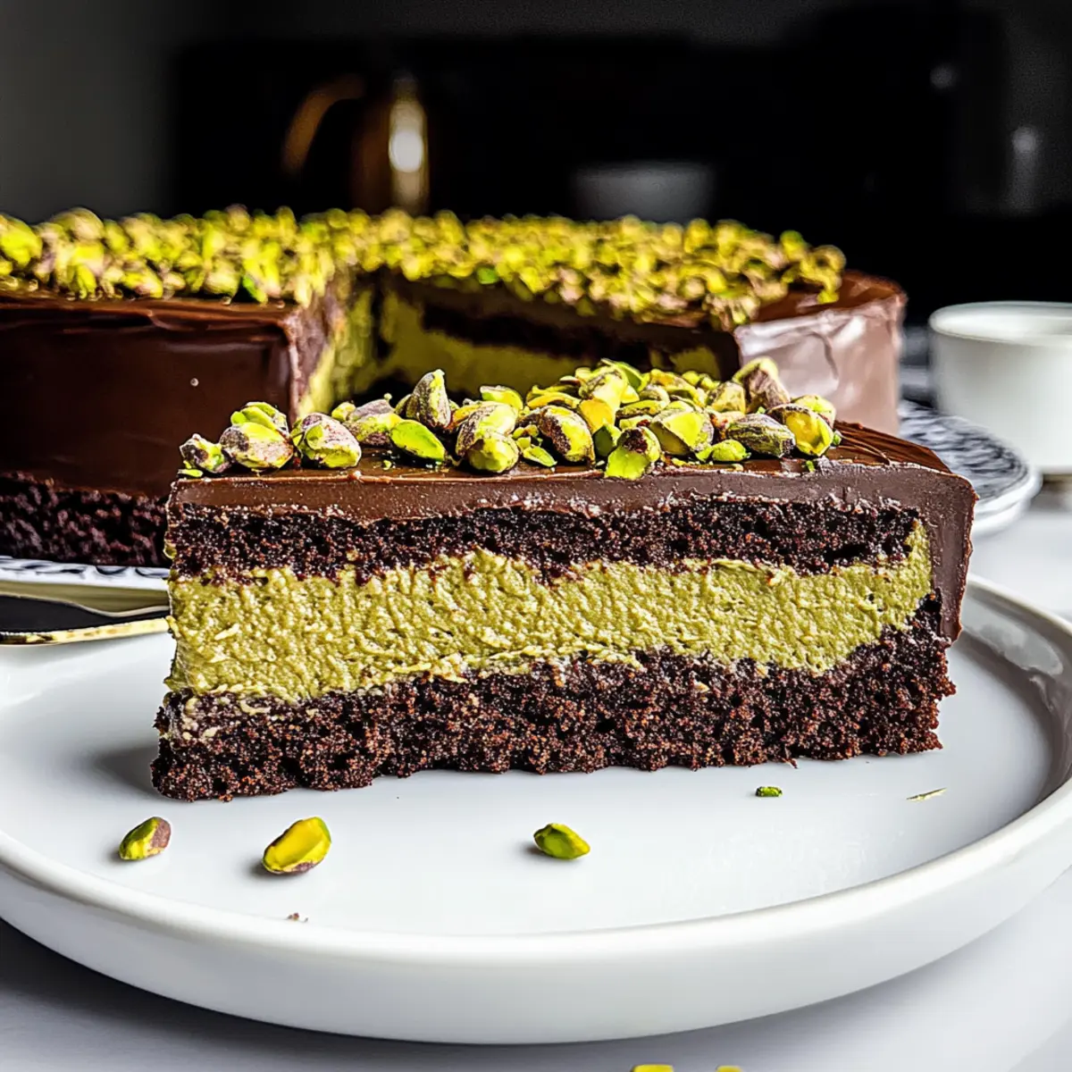 Dubai Chocolate Cake