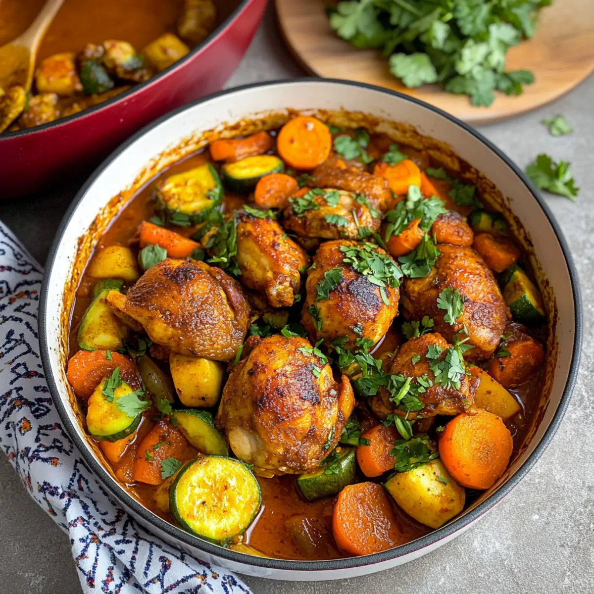 Moroccan Chicken Casserole