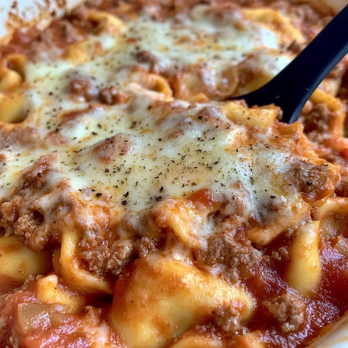 Cheesy Baked Tortellini